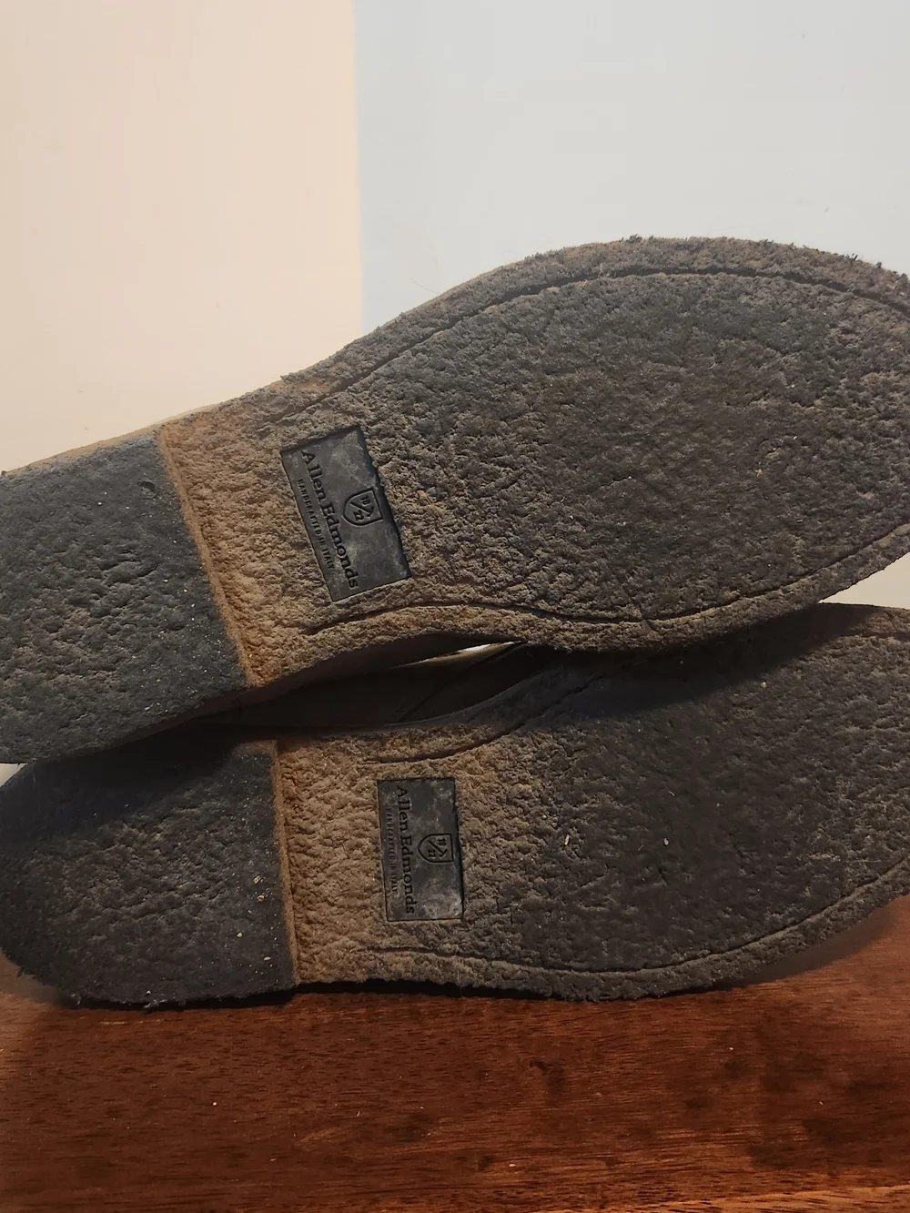 Allen Edmonds Montauk Suede Chukka Boot Crepe Sole Shoe Italy Mens Sz 9D Beige